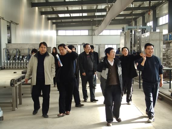 國內錨固劑專家來我廠視察 國內錨固劑專家來我廠視察